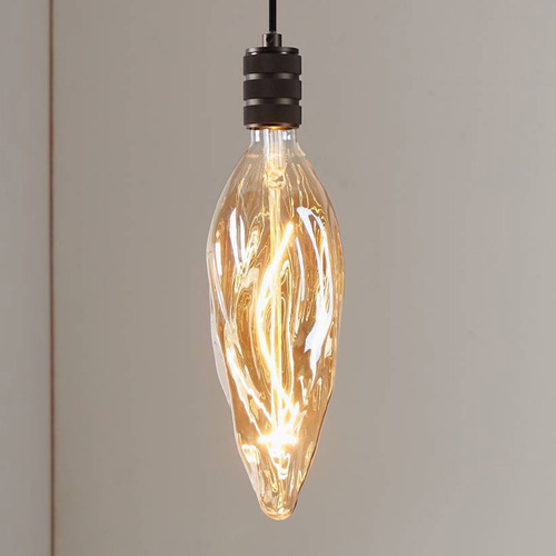 Amber CF117 E27 Dimmable LED Bulb