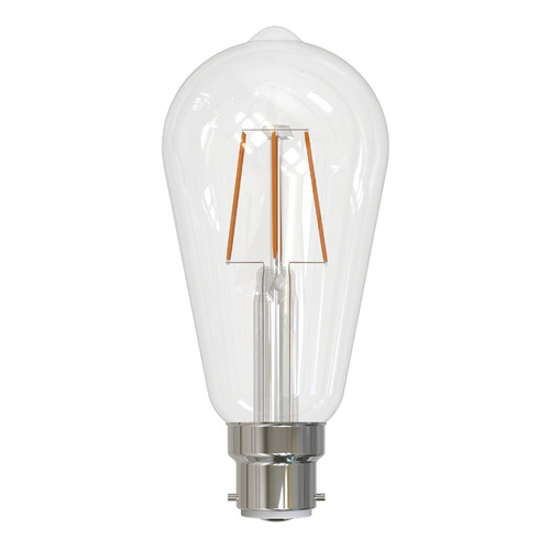 Clear 7.5W ST64 Dimmable LED Bulb