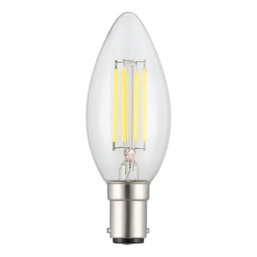 Clear Candle Dimmable LED Bulb