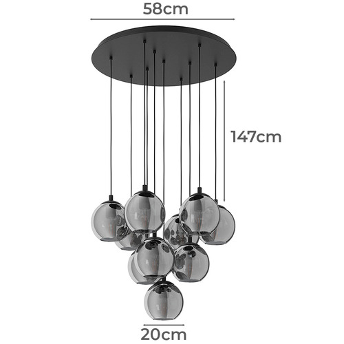 Ariscani 10 Light Pendant