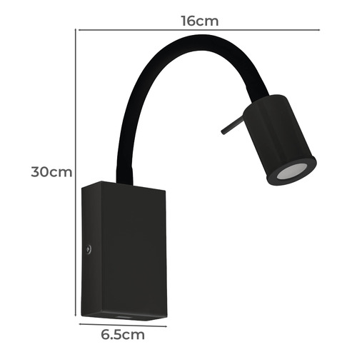 Tazzoli LED Wall Light with USB