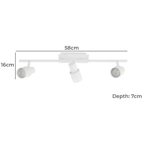 Davida 3 Light Bar Spotlight