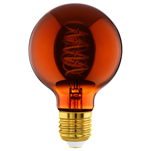 Copper G80 E27 Dimmable LED Bulb