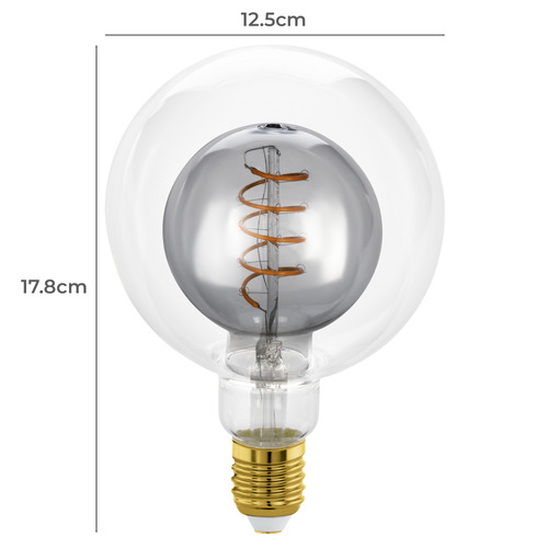 2W G125 E27 Dimmable LED Bulb