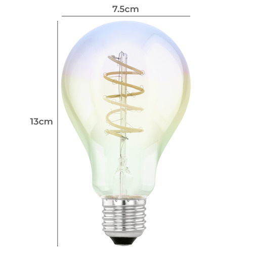 Rainbow A75 E27 Dimmable LED Bulb