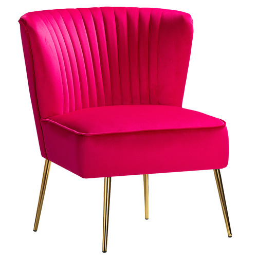 Nyla Velvet Accent Chair Temple & ster
