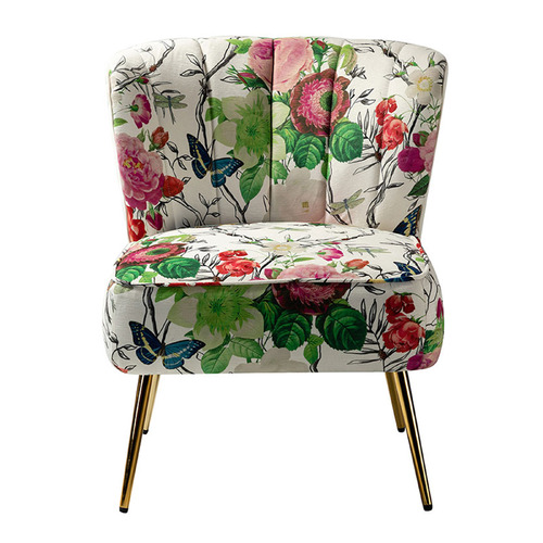 Karlso Velvet Accent Chair