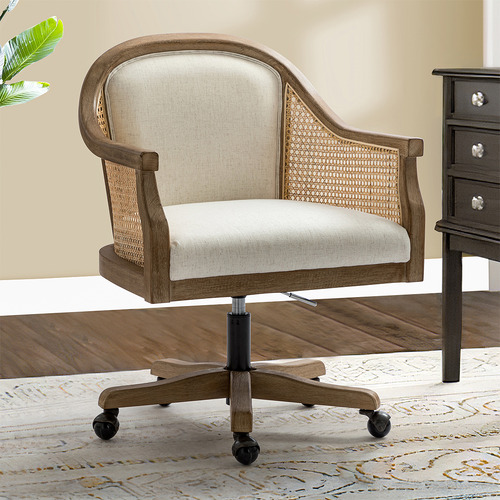 Annabel Rattan Office Chair