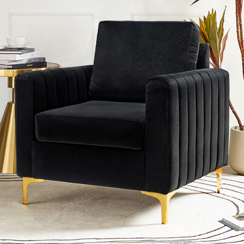 Lucy Velvet Armchair