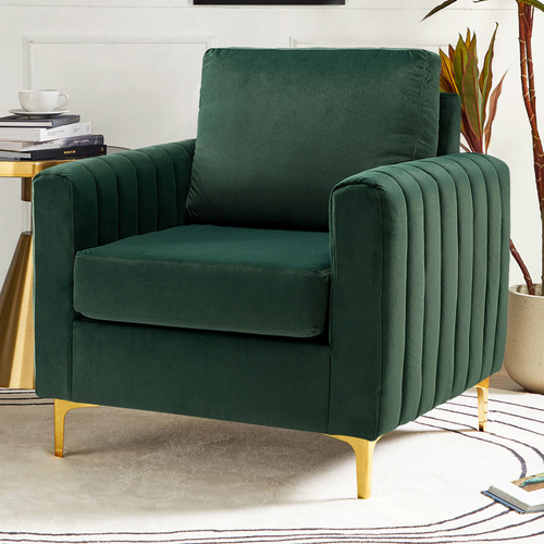Lucy Velvet Armchair