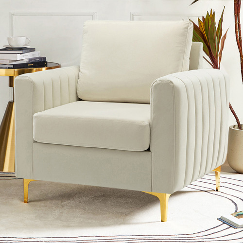 Lucy Velvet Armchair