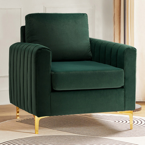 Lucy Velvet Armchair