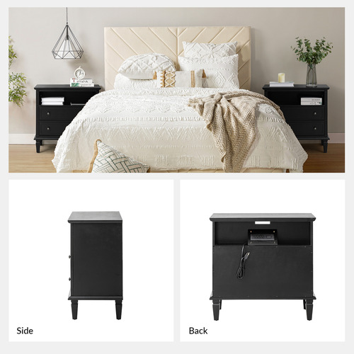 Elrond-2-Drawer-Bedside-Table
