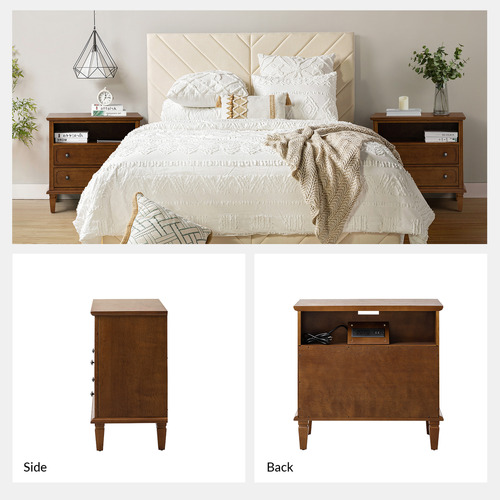 Elrond-2-Drawer-Bedside-Table