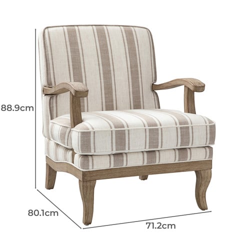 Luna Upholstered Armchair