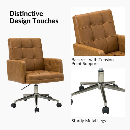 Monroe-Faux-Leather-Office-Chair