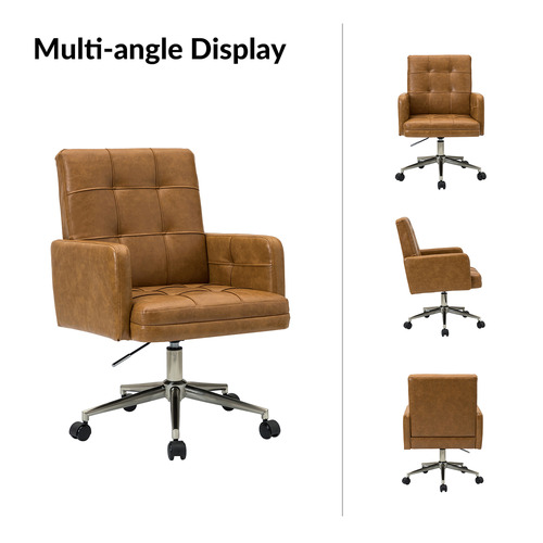 Monroe-Faux-Leather-Office-Chair