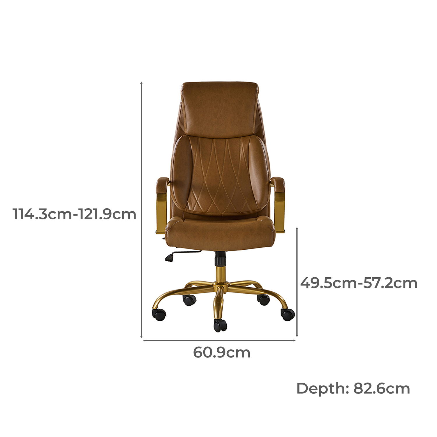 Marilyn Faux Leather Executive Chair