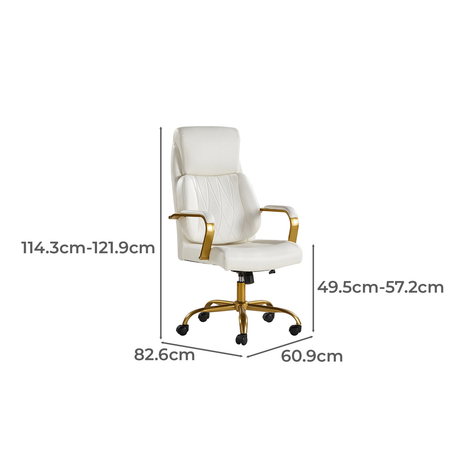 Marilyn Faux Leather Executive Chair