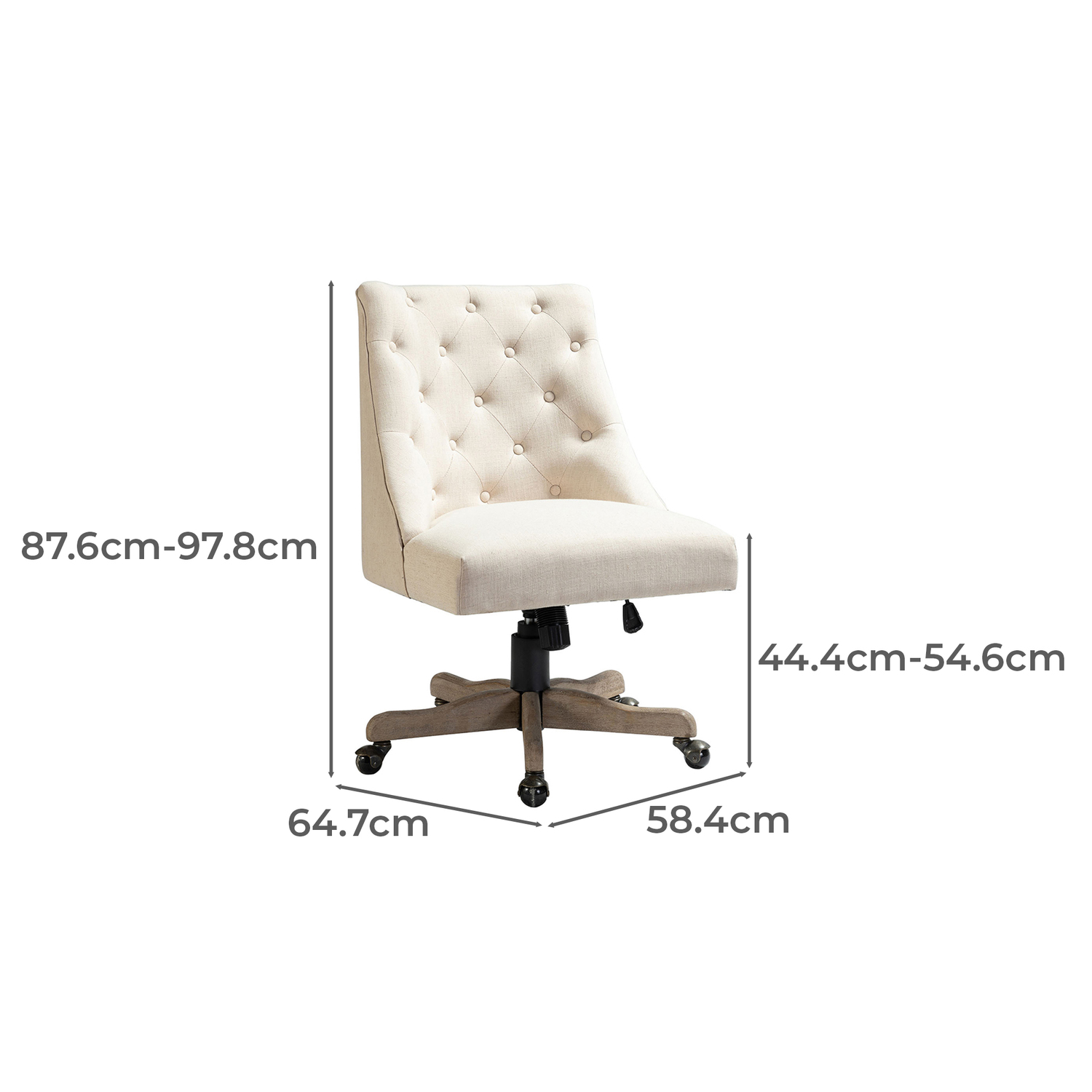 Gideon Upholstered Office Chair
