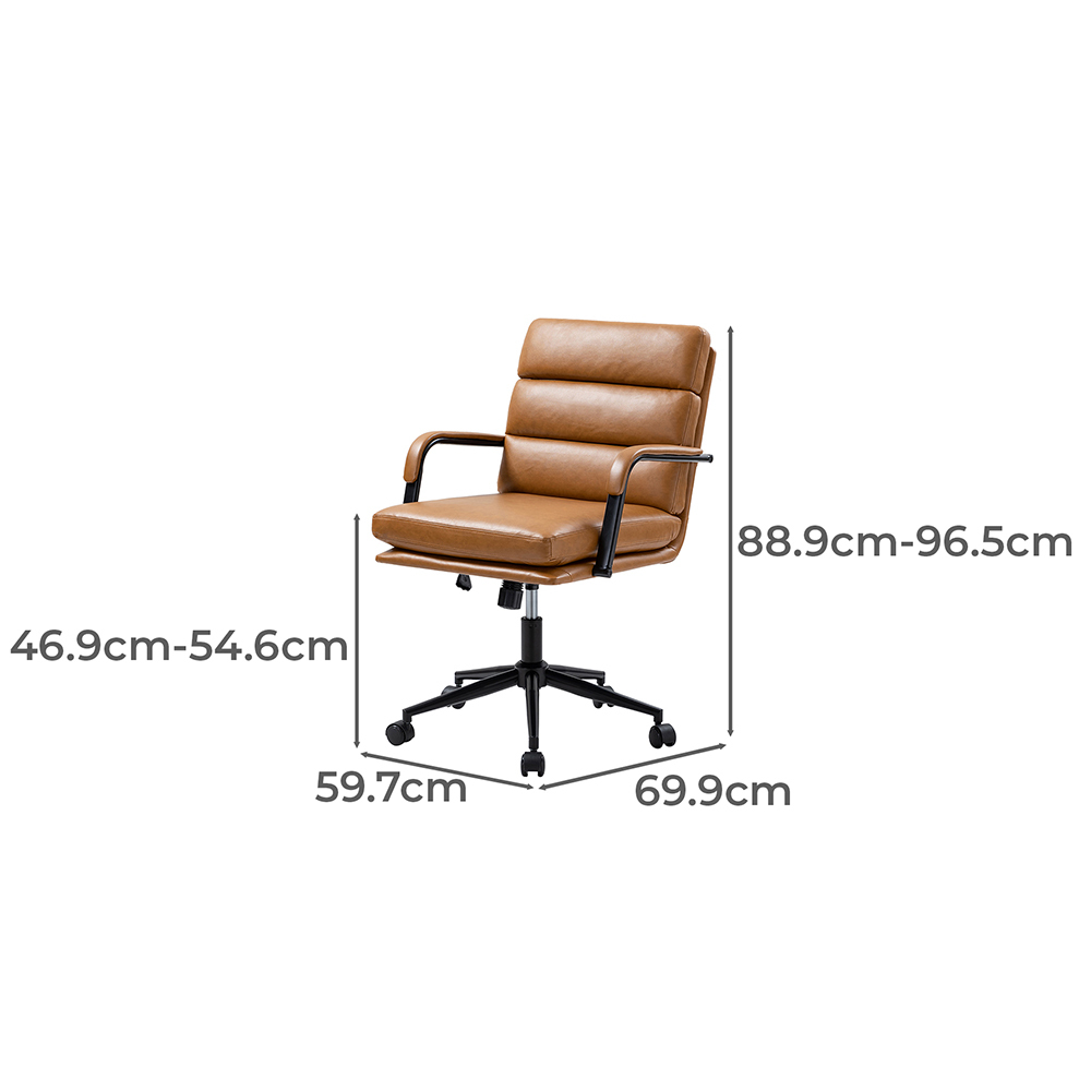 Nicole Faux Leather Office Chair