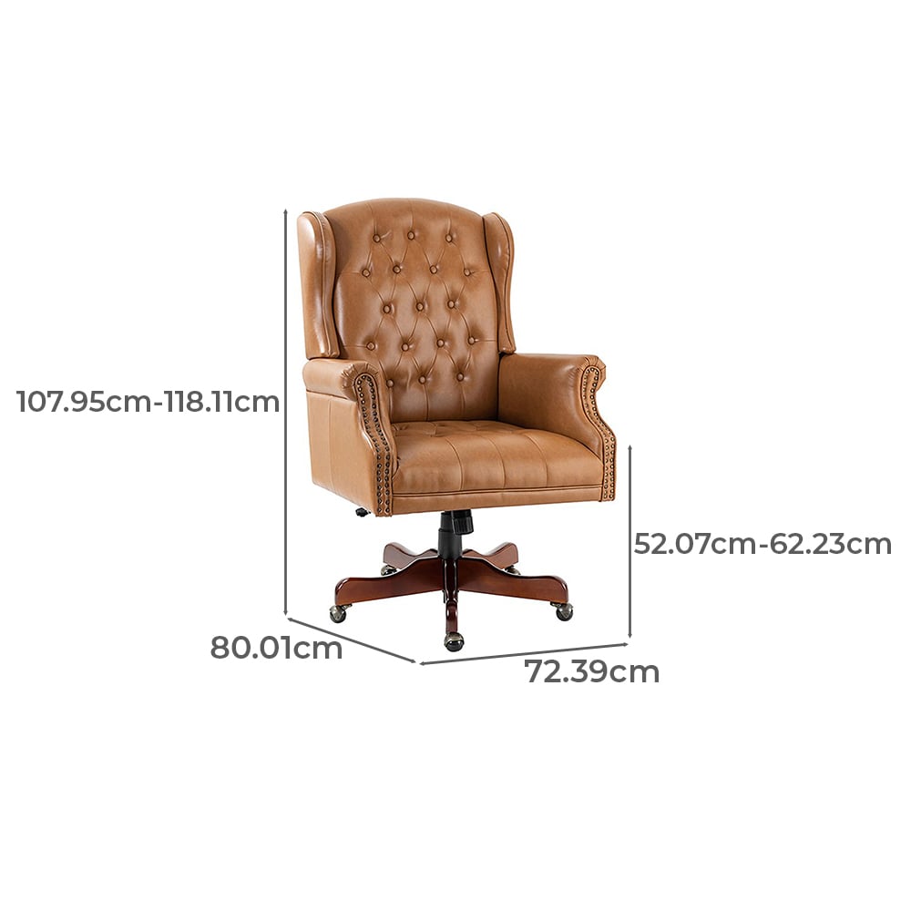 Genevieve Faux Leather Executive Chair