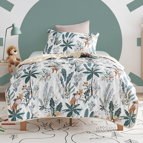 Cheeky Monkey Cotton Comforter Set