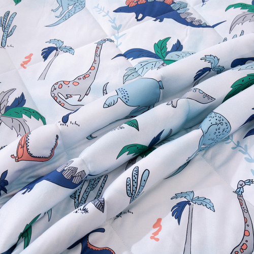 Dino Age Cotton Comforter Set | Temple & Webster