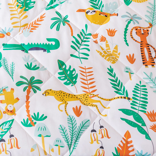 Wild Jungle Cotton Comforter Set