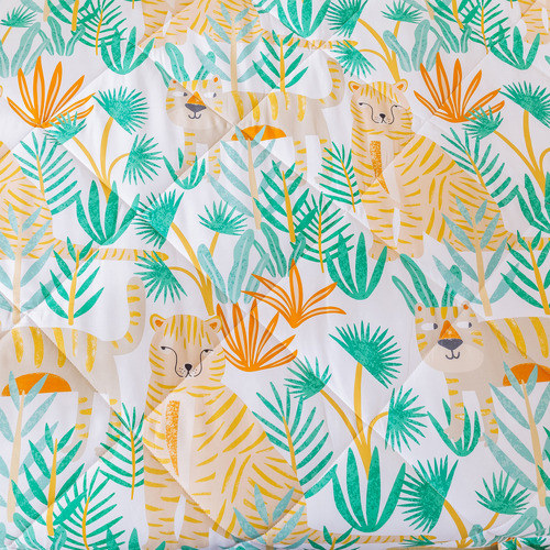 Tiger Safari Cotton Comforter Set