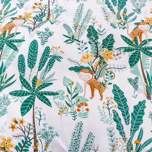 Cheeky Monkey Cotton Quilt Cover Set