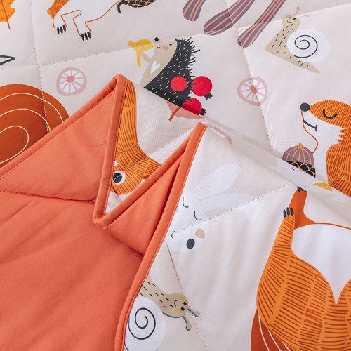 Find a Squirrel Cotton Comforter Set
