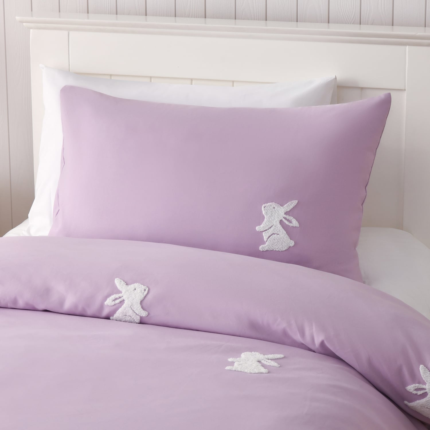 Nibbles the Bunny Microfibre Quilt Cover Set