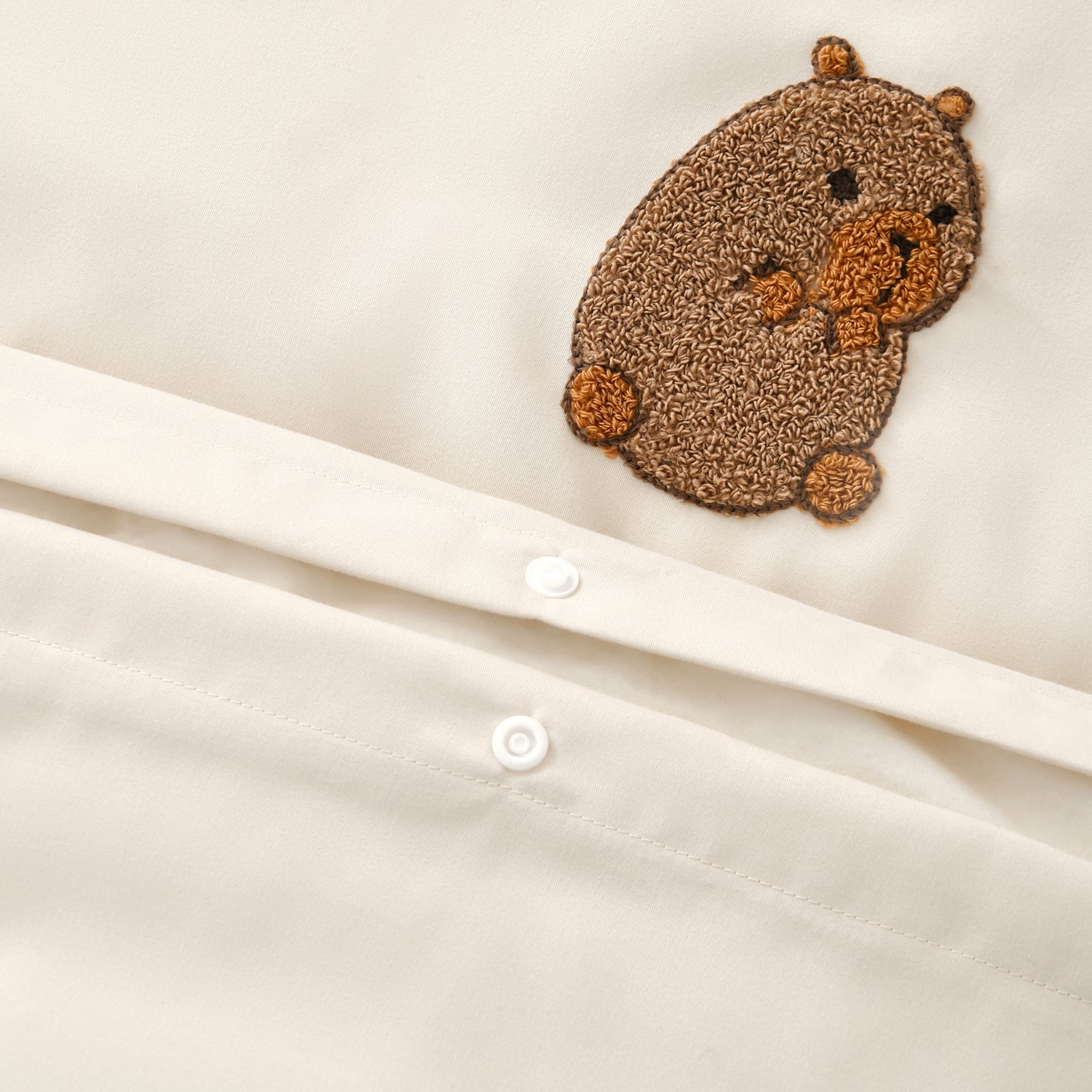 Tofu the Capybara Microfibre Quilt Cover Set