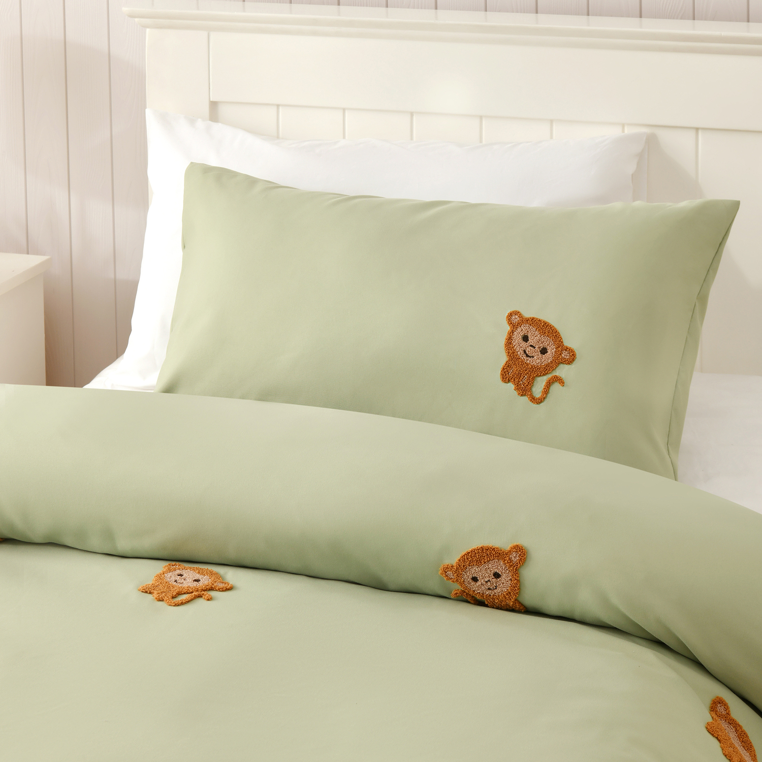 Bongo the Monkey Microfibre Quilt Cover Set