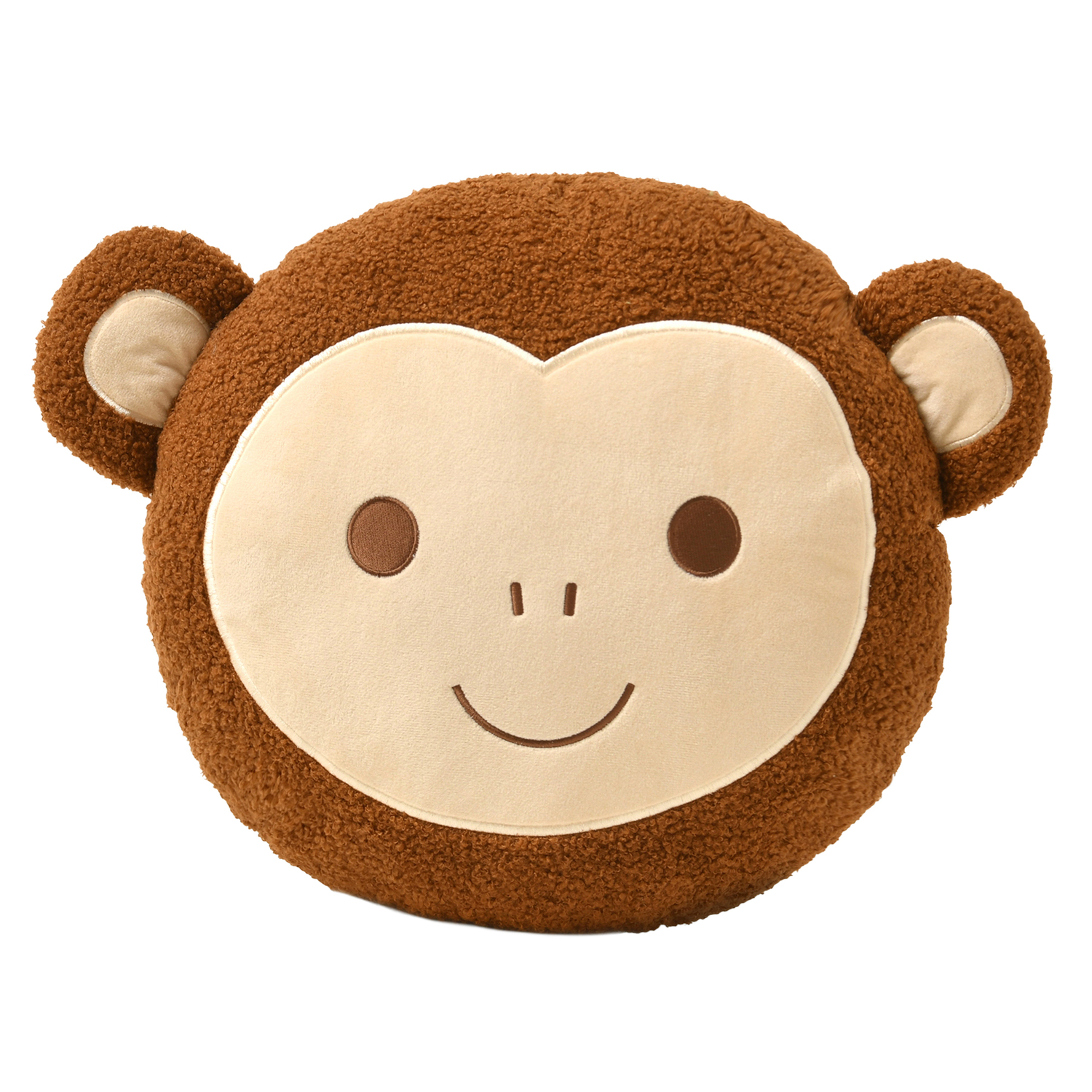 Bongo the Monkey Teddy Fleece  Cushion
