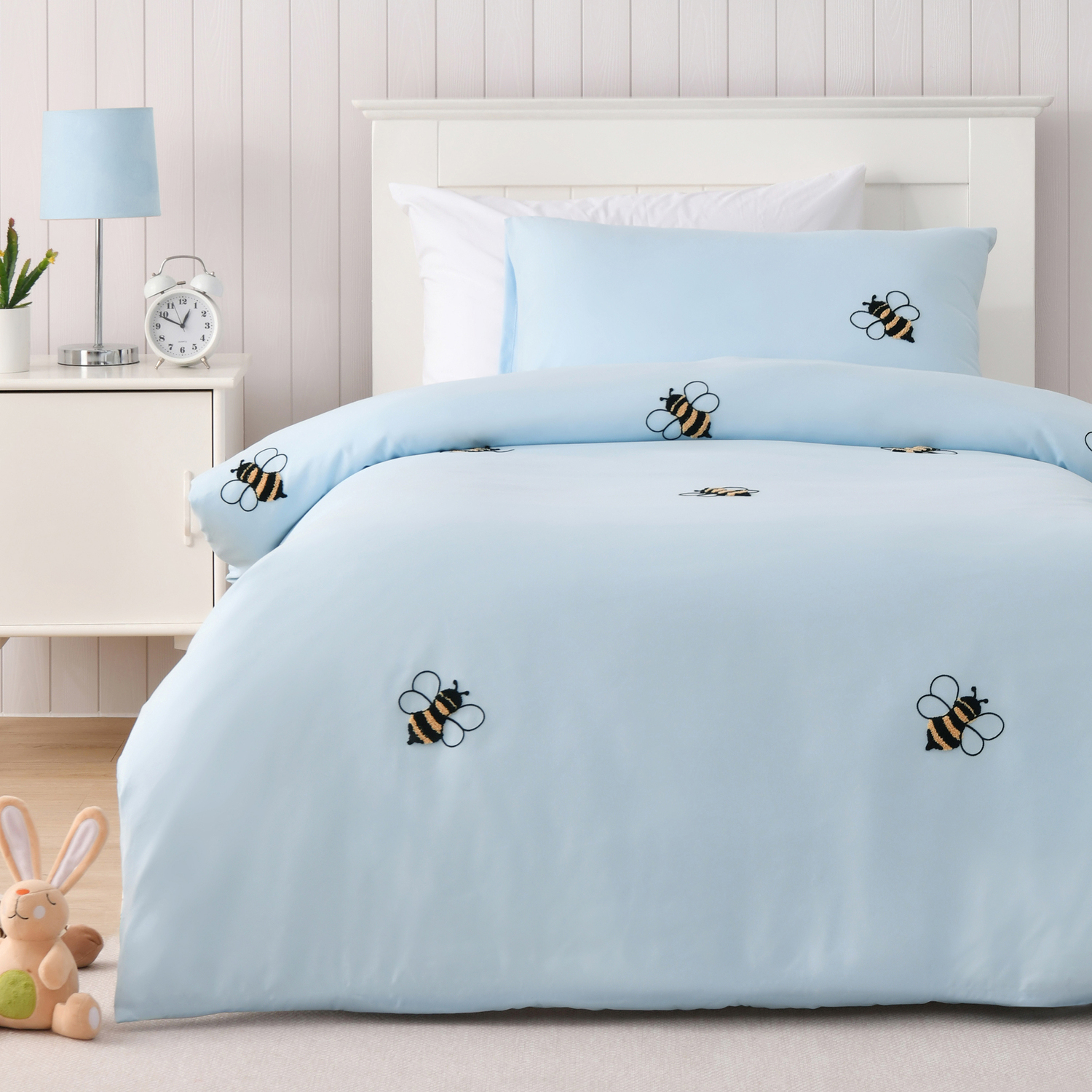 Bumbly the Bee Microfibre Quilt Cover Set