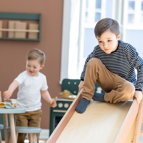 Blush Play Tower with Slide
