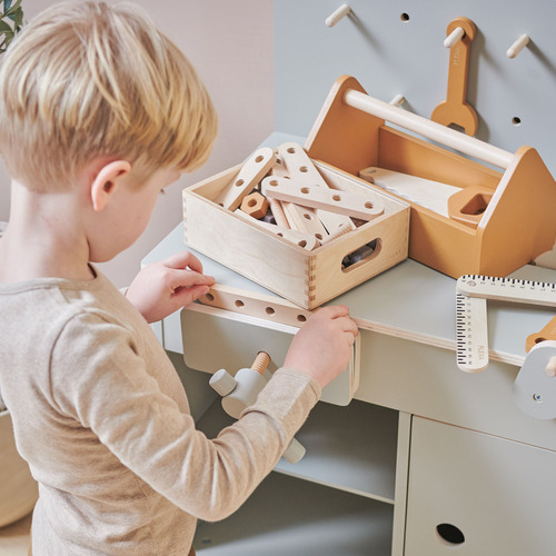4 Piece Toolbox Play Set