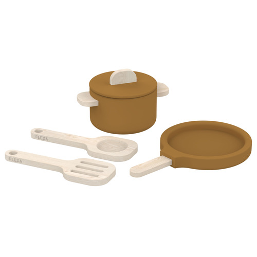 Flexa 4 Piece Pot & Pan Play Set Temple & ster