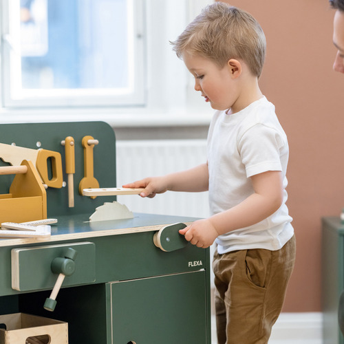 Green Workbench Play Set