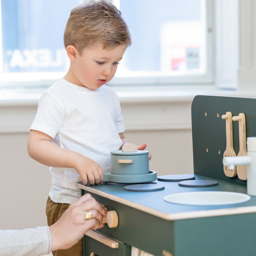 Flexa 4 Piece Pot & Pan Play Set Temple & ster