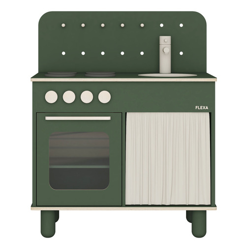 Green Kitchen Play Set