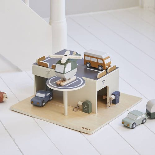 Wooden Parking Garage