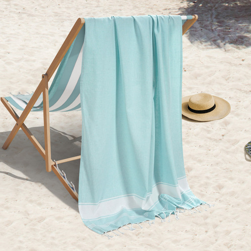 Chambray Cotton Turkish Beach Towels