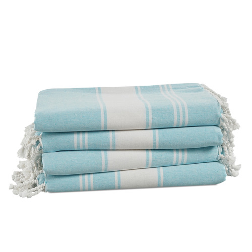 LaneLinen Chambray Turkish Cotton Beach Towels | Temple & Webster