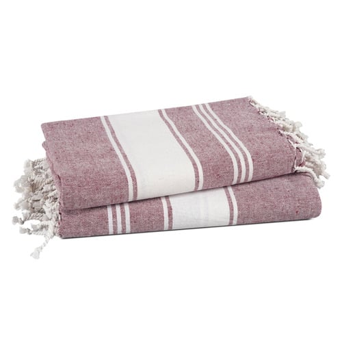 Chambray Cotton Turkish Beach Towels