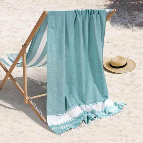 Chambray Cotton Turkish Beach Towels