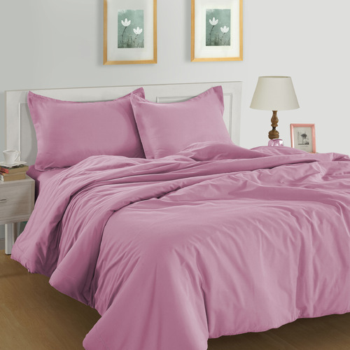 Mulberry Organic Washed Cotton Quilt Cover Set Temple & ster