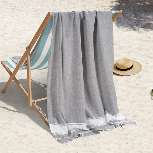 Chambray Cotton Turkish Beach Towels
